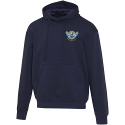 Sweat publicitaire à capuche oversize unisexe en coton bio certifié OCS Boris de 280 g/m2