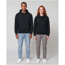 Sweat publicitaire à capuche oversize unisexe en coton bio certifié OCS Boris de 280 g/m2