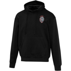 Sweat publicitaire à capuche oversize unisexe en coton bio certifié OCS Boris de 280 g/m2