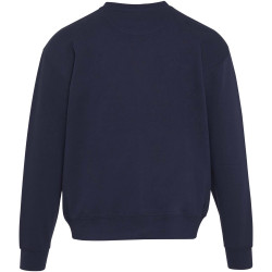 Pull publicitaire unisexe OCS en coton bio oversize à col rond Boris de 280 g/m2