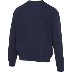 Pull publicitaire unisexe OCS en coton bio oversize à col rond Boris de 280 g/m2