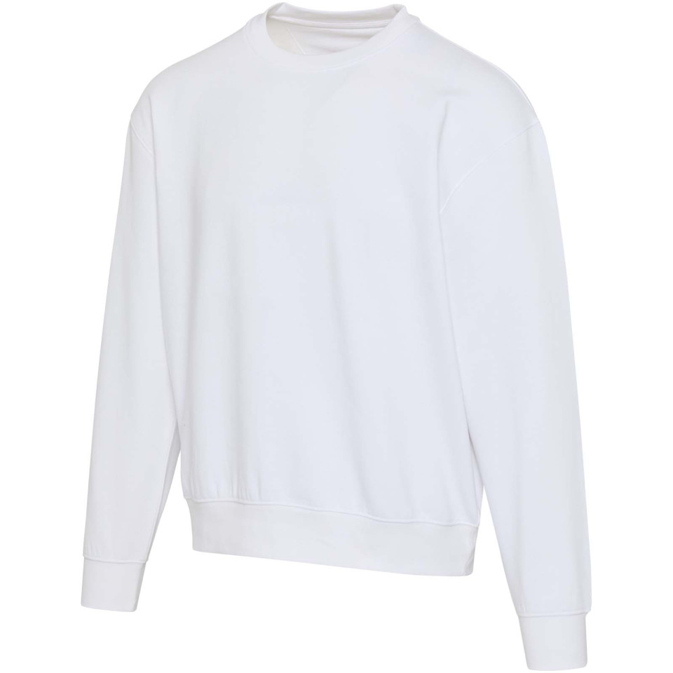 Pull publicitaire unisexe OCS en coton bio oversize à col rond Boris de 280 g/m2