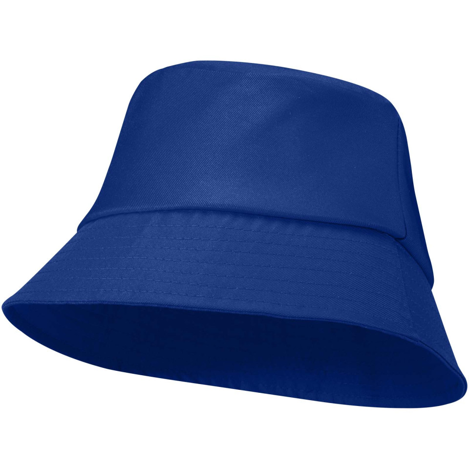 Chapeau publicitaire de soleil en polyester Solaris de 130 g/m2