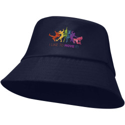 Chapeau publicitaire de soleil en polyester Solaris de 130 g/m2