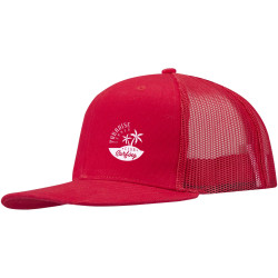 Casquette publicitaire à 6 panneaux Drift Snapback de 260 g/m2