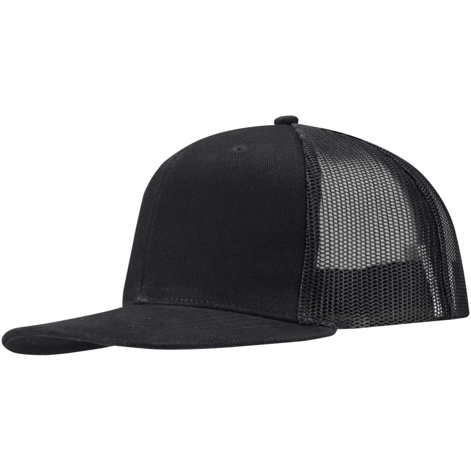 Casquette publicitaire à 6 panneaux Drift Snapback de 260 g/m2