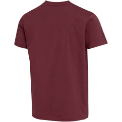 T-shirt publicitaire unisexe en coton bio certifié OCS Balfour à manches courtes et col en V de 200 g/m²