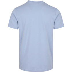 T-shirt publicitaire unisexe en coton bio certifié OCS Balfour à manches courtes et col en V de 200 g/m²