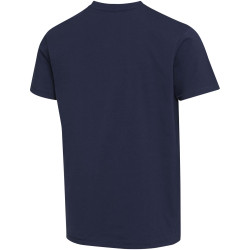 T-shirt publicitaire unisexe en coton bio certifié OCS Balfour à manches courtes et col en V de 200 g/m²