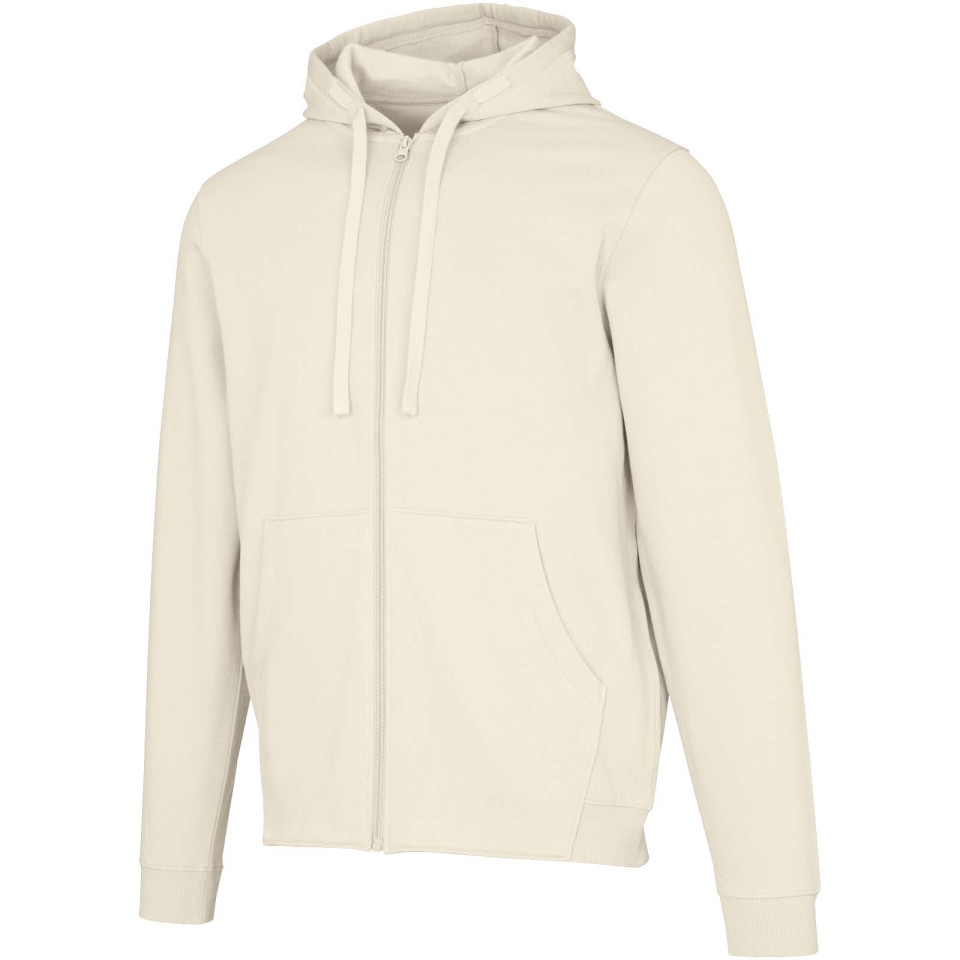Sweat publicitaire à capuche unisexe recyclé biologique certifié OCS de 280 g/m² Jasper