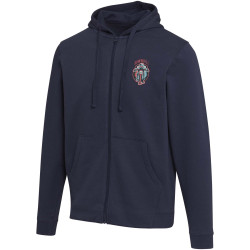 Sweat publicitaire à capuche unisexe recyclé biologique certifié OCS de 280 g/m² Jasper