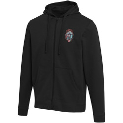 Sweat publicitaire à capuche unisexe recyclé biologique certifié OCS de 280 g/m² Jasper