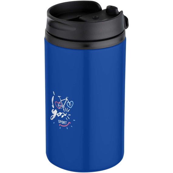 Gobelet publicitaire avec isolation Mojave de 250 ml en acier inoxydable recyclé certifié RCS