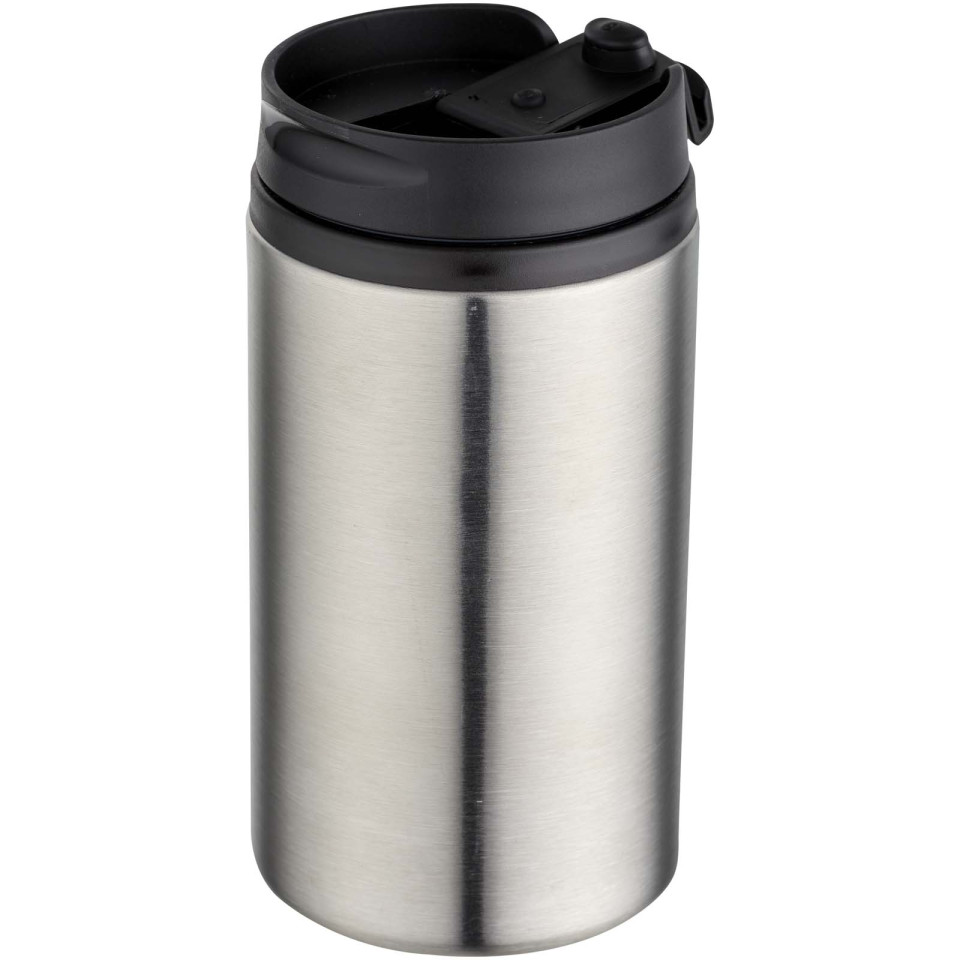 Gobelet publicitaire avec isolation Mojave de 250 ml en acier inoxydable recyclé certifié RCS