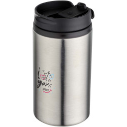 Gobelet publicitaire avec isolation Mojave de 250 ml en acier inoxydable recyclé certifié RCS