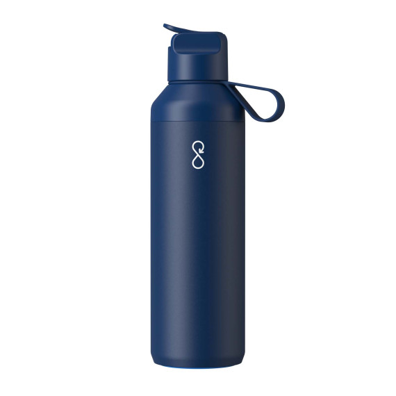 Bouteille publicitaire en acier inoxydable recyclé Ocean Bottle Peak GO 710 ml