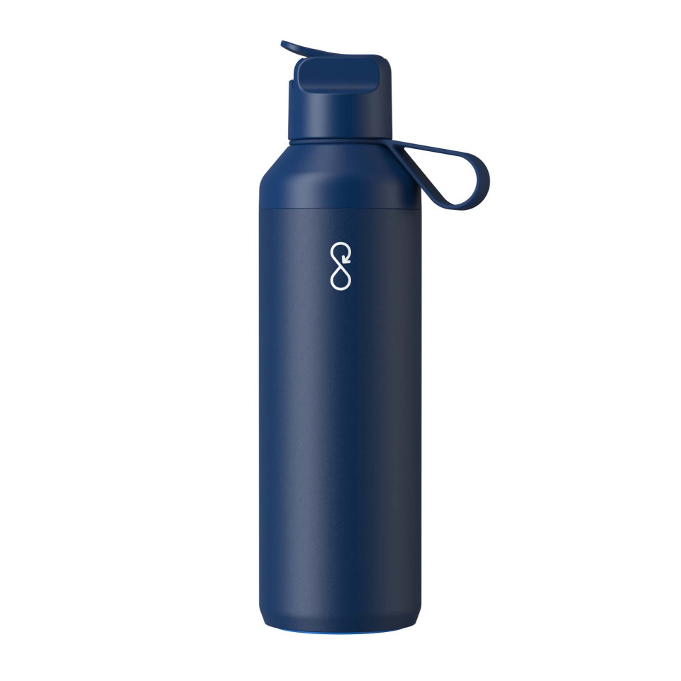 Bouteille publicitaire en acier inoxydable recyclé Ocean Bottle Peak GO 710 ml