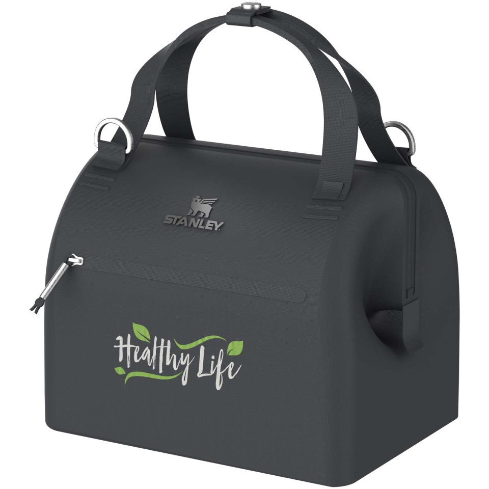 Mini-sac publicitaire isotherme en aluminium recyclé Stanley The All-Day Julienne 10 cannettes