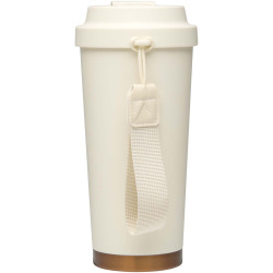 Gobelet publicitaire isotherme à double paroi en acier inoxydable recyclé RCS Hampton, 480 ml