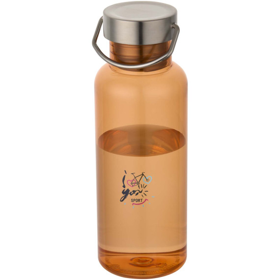 Bouteille publicitaire d'eau Thor 600 ml en RPET recyclé RCS