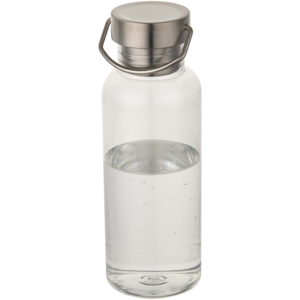 Bouteille publicitaire d'eau Thor 600 ml en RPET recyclé RCS
