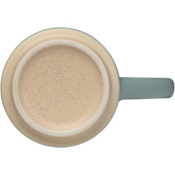 Tasse publicitaire en céramique empilable Camilla, 180 ml, finition mate