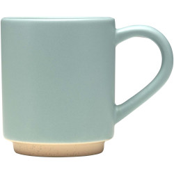 Tasse publicitaire en céramique empilable Camilla, 180 ml, finition mate