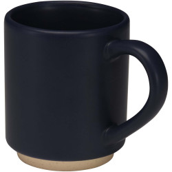 Tasse publicitaire en céramique empilable Camilla, 180 ml, finition mate