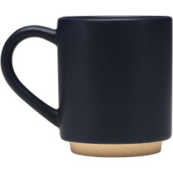 Tasse publicitaire en céramique empilable Camilla, 180 ml, finition mate