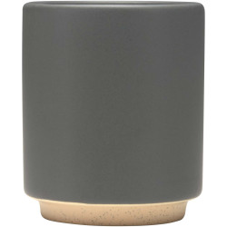 Tasse publicitaire en céramique empilable Camilla, 180 ml, finition mate