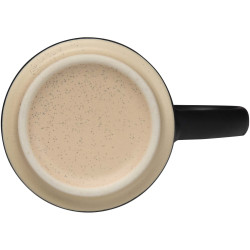 Tasse publicitaire en céramique empilable Camilla, 180 ml, finition mate
