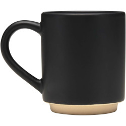 Tasse publicitaire en céramique empilable Camilla, 180 ml, finition mate