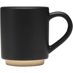 Tasse publicitaire en céramique empilable Camilla, 180 ml, finition mate