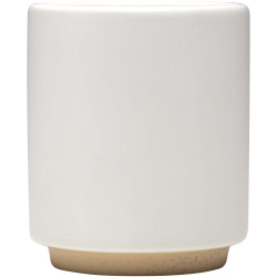 Tasse publicitaire en céramique empilable Camilla, 180 ml, finition mate