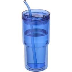 Gobelet publicitaire en plastique à double paroi Archer de 480 ml