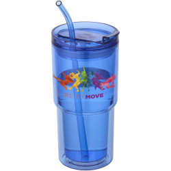 Gobelet publicitaire en plastique à double paroi Archer de 480 ml