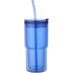 Gobelet publicitaire en plastique à double paroi Archer de 480 ml