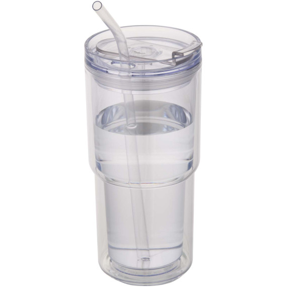 Gobelet publicitaire en plastique à double paroi Archer de 480 ml