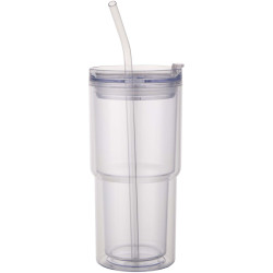 Gobelet publicitaire en plastique à double paroi Archer de 480 ml