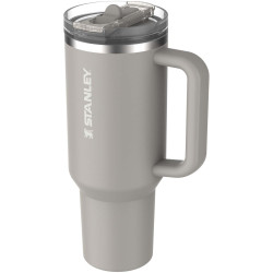 Gobelet publicitaire à paille isolé en acier inoxydable recyclé Stanley Quencher® ProTour 1180 ml