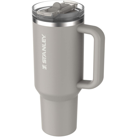 Gobelet publicitaire à paille isolé en acier inoxydable recyclé Stanley Quencher® ProTour 1180 ml