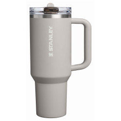 Gobelet publicitaire à paille isolé en acier inoxydable recyclé Stanley Quencher® ProTour 1180 ml