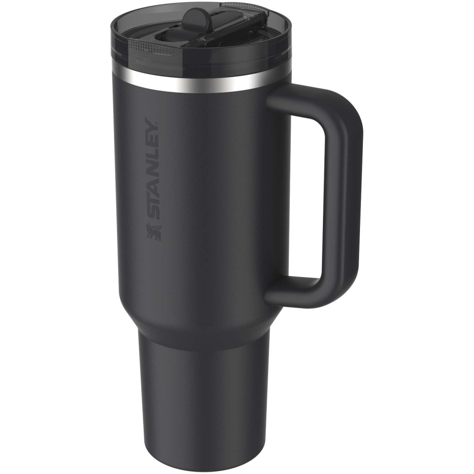 Gobelet publicitaire à paille isolé en acier inoxydable recyclé Stanley Quencher® ProTour 1180 ml
