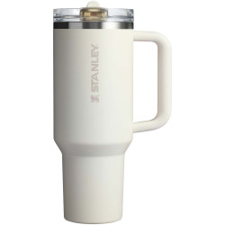 Gobelet publicitaire à paille isolé en acier inoxydable recyclé Stanley Quencher® ProTour 1180 ml