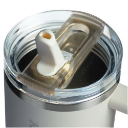 Gobelet publicitaire à paille isolé en acier inoxydable recyclé Stanley Quencher® ProTour 1180 ml