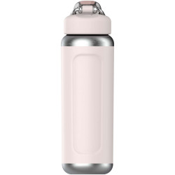 Bouteille publicitaire d'eau isolée en acier inoxydable recyclé Stanley Classic Wellspring 710 ml