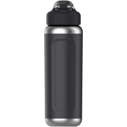 Bouteille publicitaire d'eau isolée en acier inoxydable recyclé Stanley Classic Wellspring 710 ml