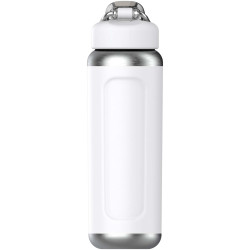 Bouteille publicitaire d'eau isolée en acier inoxydable recyclé Stanley Classic Wellspring 710 ml
