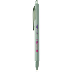 Stylo publicitaire bille Glen avec double injection recyclé RCS