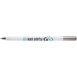 Stylo publicitaire à bille à mécanisme rotatif SMART en aluminium recyclé